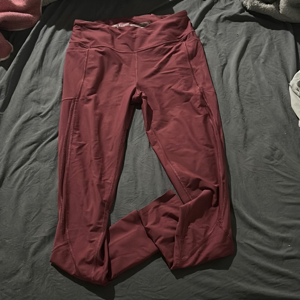 pink victorias sport leggings size large